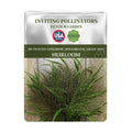 Seeds packet for Frosted Explosion Ornamental Grass Seeds with USA Seeds branding on a white background